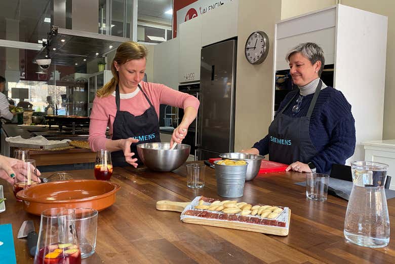 Clase de paella valenciana