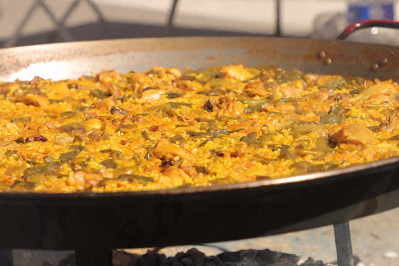 Clase de paella valenciana