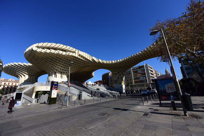 Tour por las Setas de Sevilla con gafas de realidad virtual