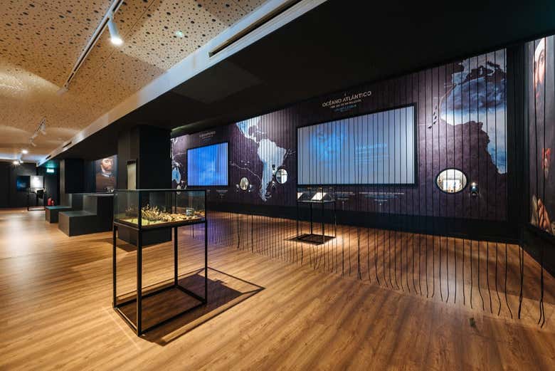 Entrada al Espacio Exploraterra y la nao Victoria 500