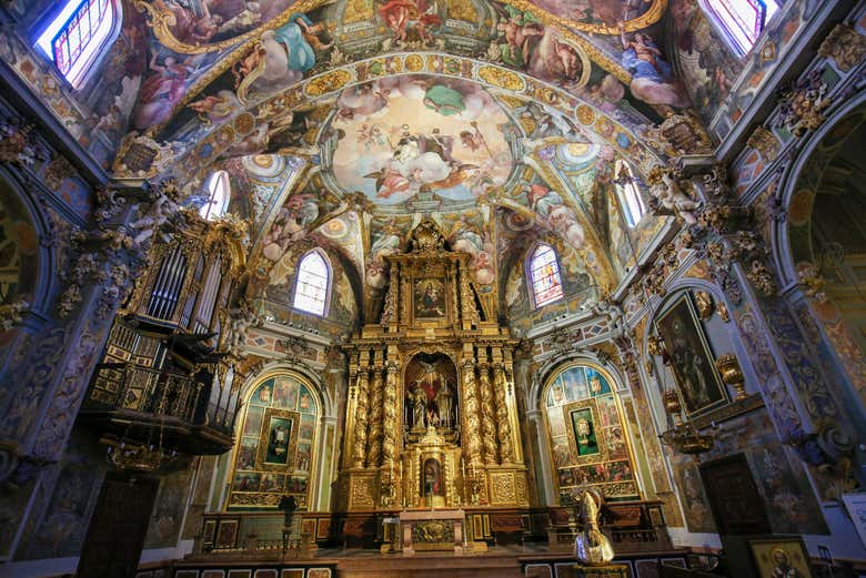 Entrada a la iglesia de San Nicolás