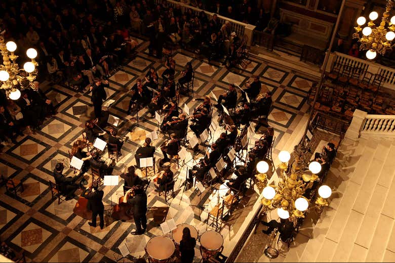 Concierto de música clásica en la Madeleine