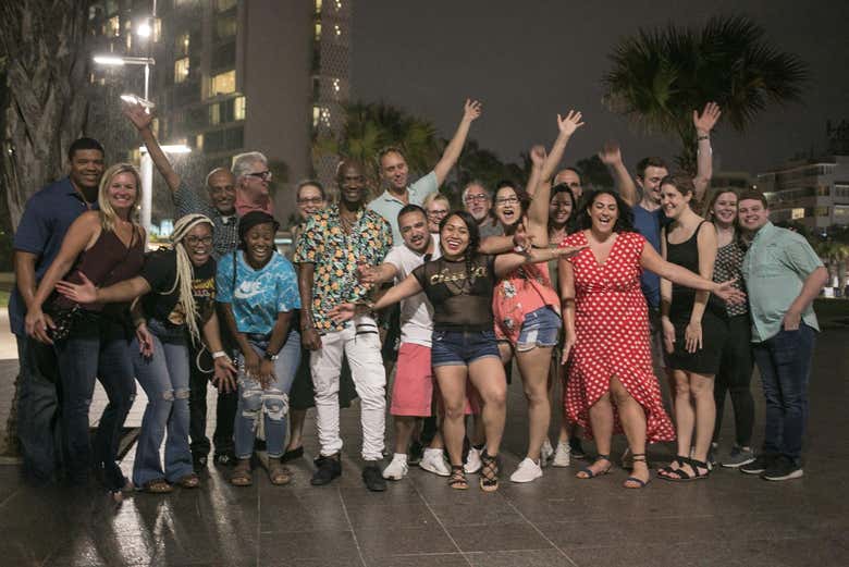 Clase de salsa puertorriqueña en San Juan