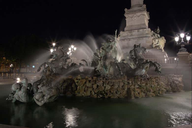 Tour nocturno por Burdeos