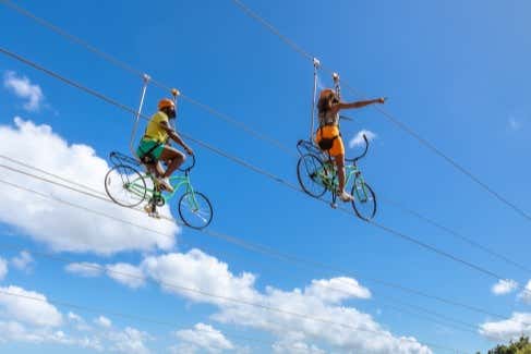 Skybike en Toro Verde Eco Adventure Park