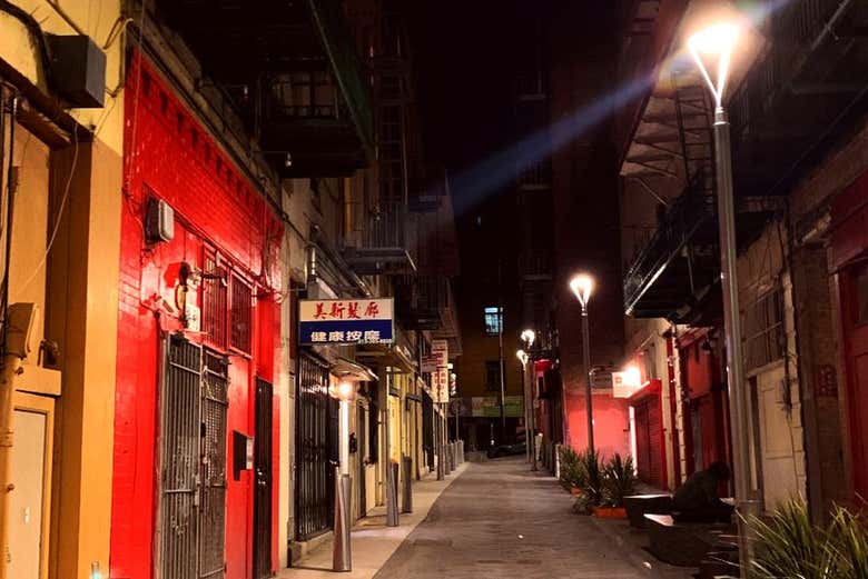 Free tour nocturno por Chinatown y Little Italy