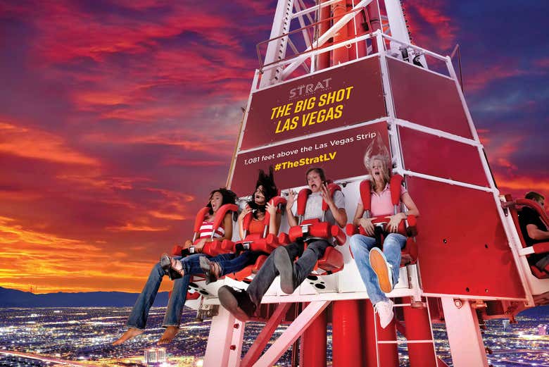Entrada a las atracciones de The Strat Las Vegas