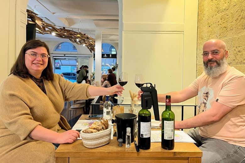 Cata de vinos en Burdeos