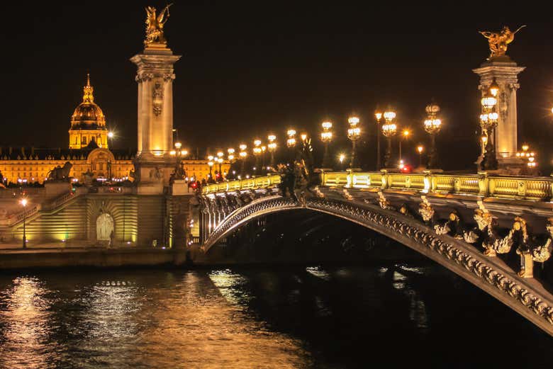 Tour nocturno por París