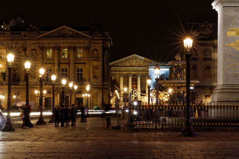 Tour nocturno por París