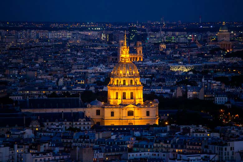 Tour nocturno por París