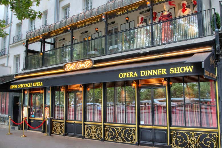 Cena con espectáculo de ópera en Bel Canto
