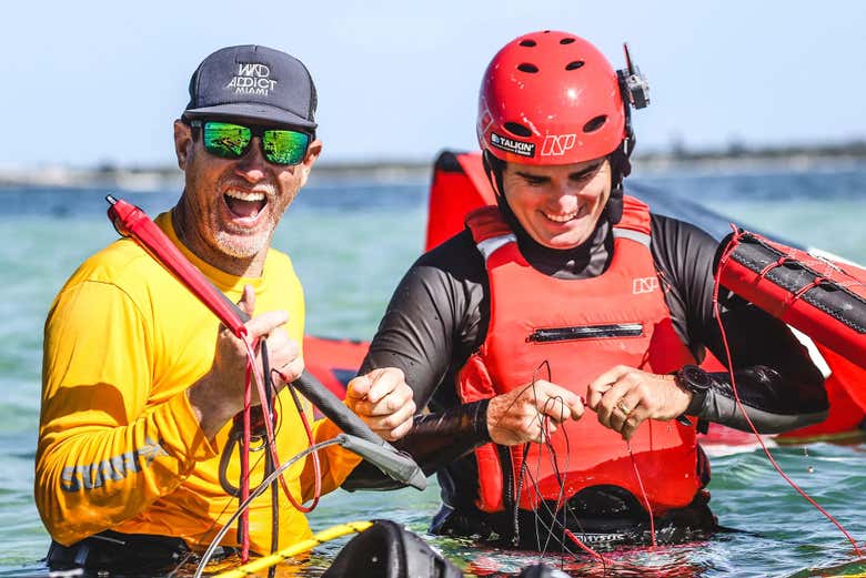 Curso de kitesurf en Miami