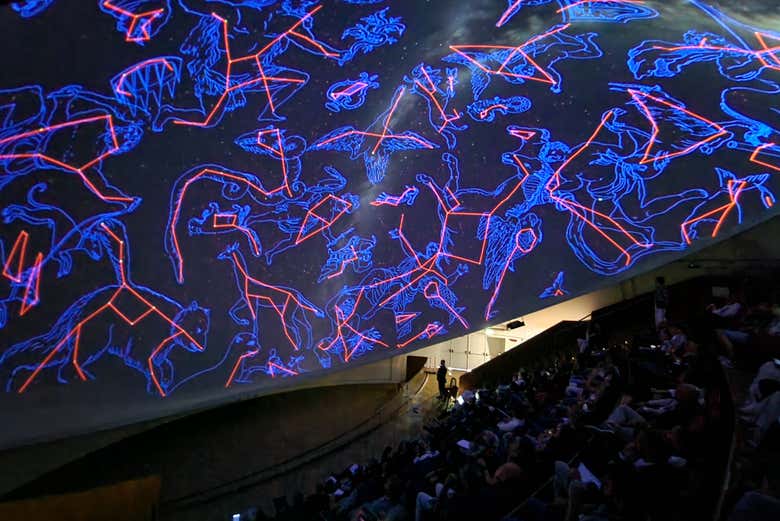 Entrada a la Città della Scienza de Nápoles