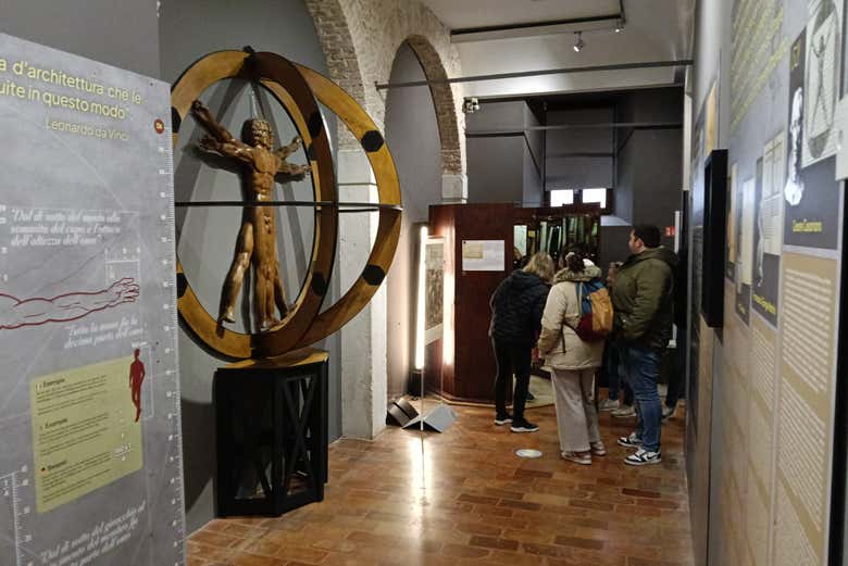 Entrada al Museo Interactivo de Leonardo da Vinci