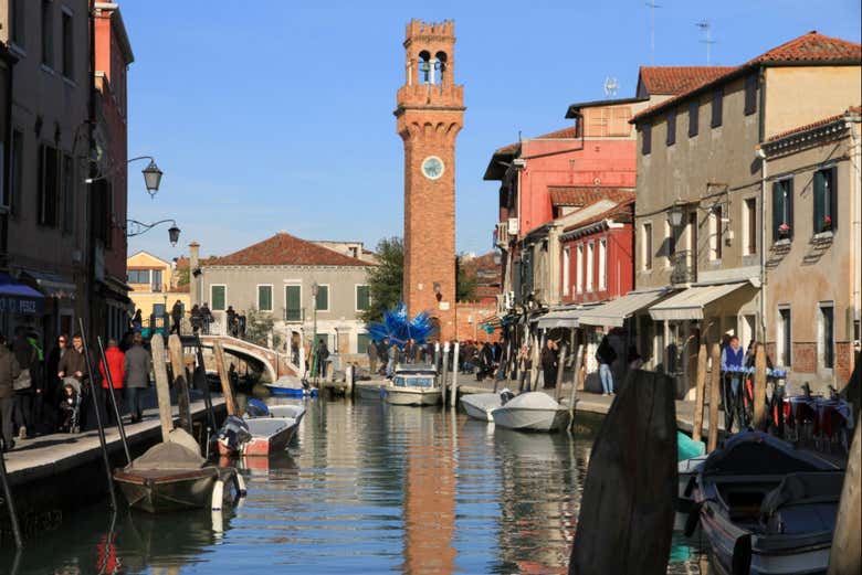 Excursión a Murano y Burano por libre