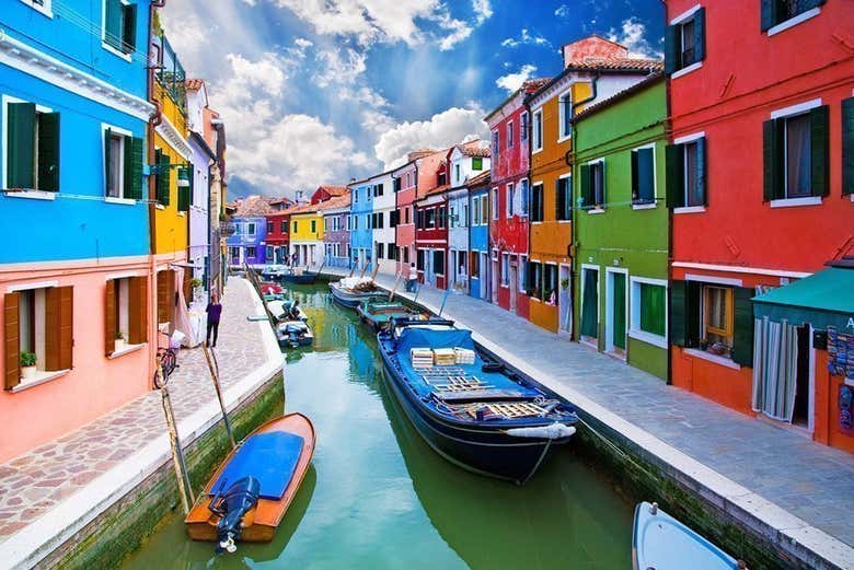 Excursión a Murano y Burano por libre