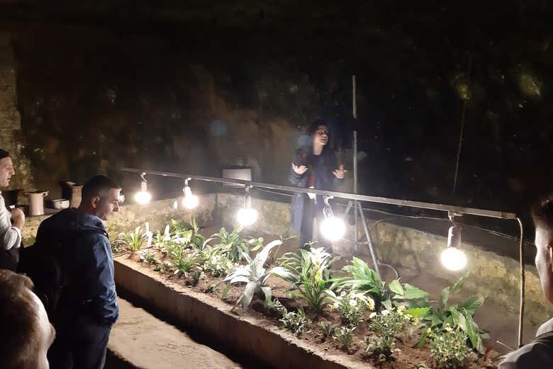 Tour por los subterráneos de la plaza San Gaetano