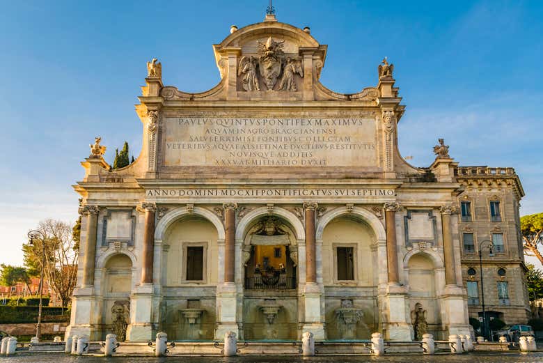 Tour por el Gianicolo, Trastévere y barrio judío