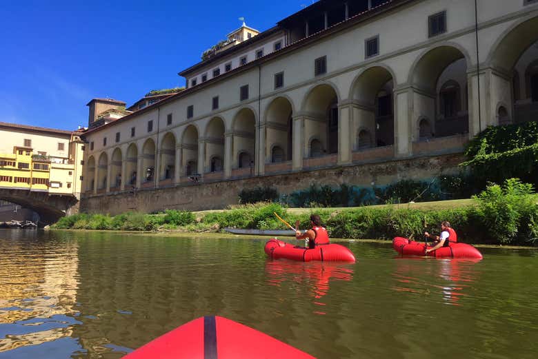 Tour en kayak por el río Arno