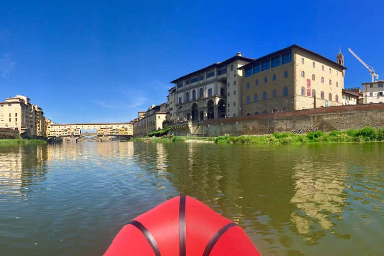 Tour en kayak por el río Arno