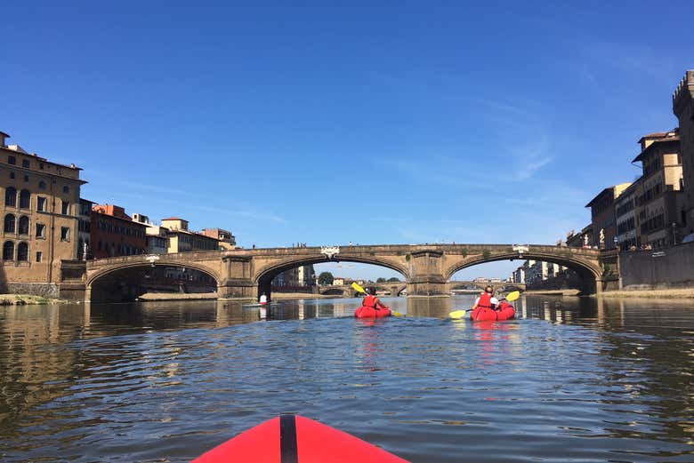 Tour en kayak por el río Arno