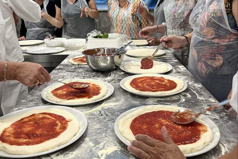 Taller de pizza italiana