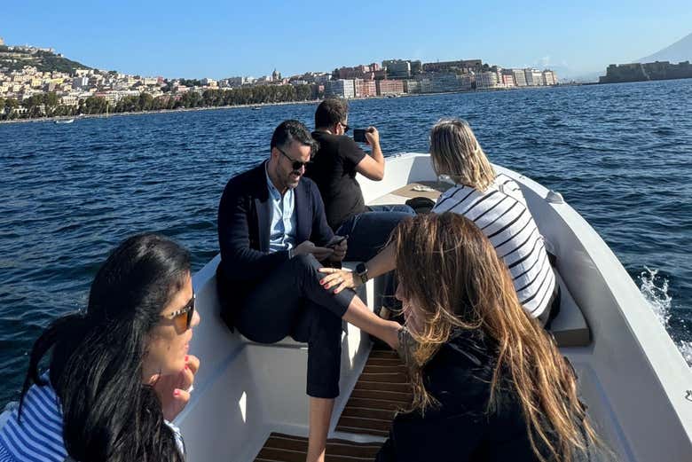 Paseo en barco por la costa de Posillipo