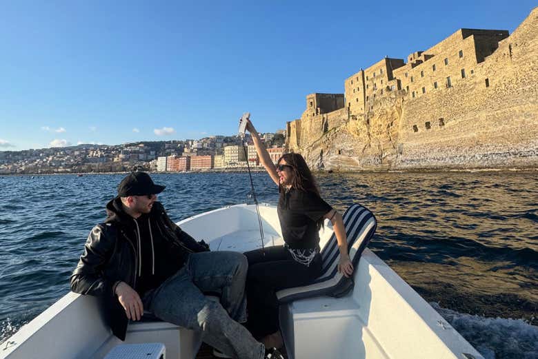 Paseo en barco por la costa de Posillipo