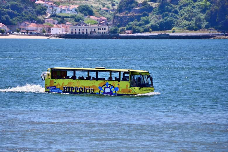 Tour en autobús anfibio por Lisboa