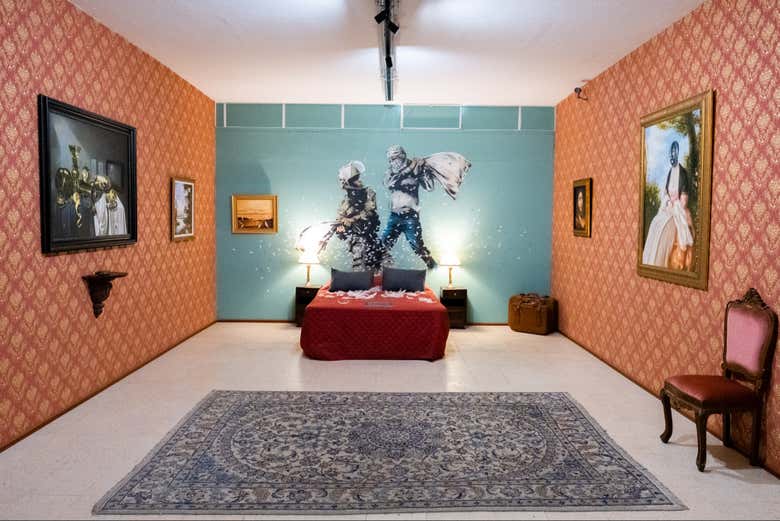 Entrada al Museo Banksy de Lisboa