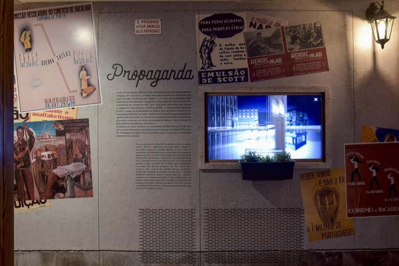 Entrada al Centro Interpretativo de la Historia del Bacalao