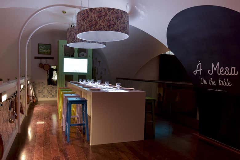 Entrada al Centro Interpretativo de la Historia del Bacalao