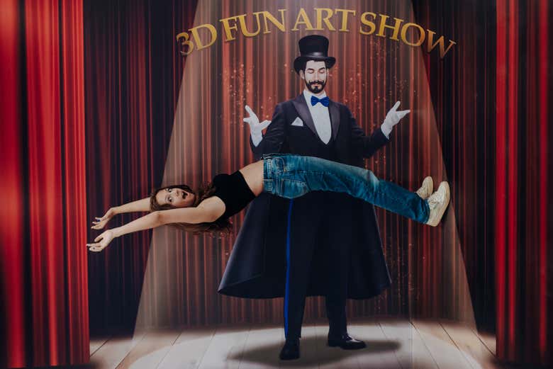 Entrada al 3D Fun Art Museum Lisboa