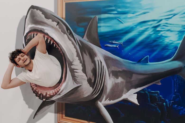 Entrada al 3D Fun Art Museum Lisboa