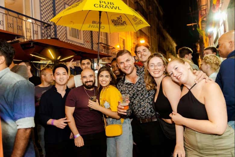 Pub Crawl ¡Tour de fiesta por Lisboa!