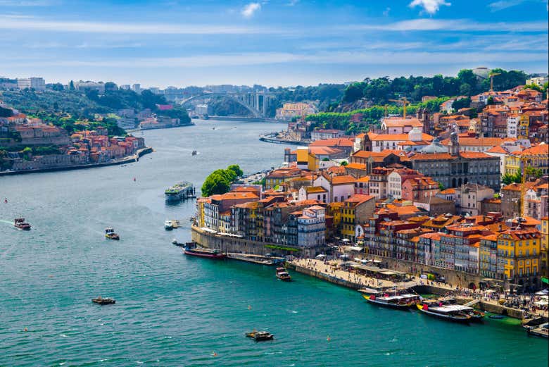 Tour en autobús anfibio por Oporto