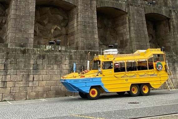 Tour en autobús anfibio por Oporto