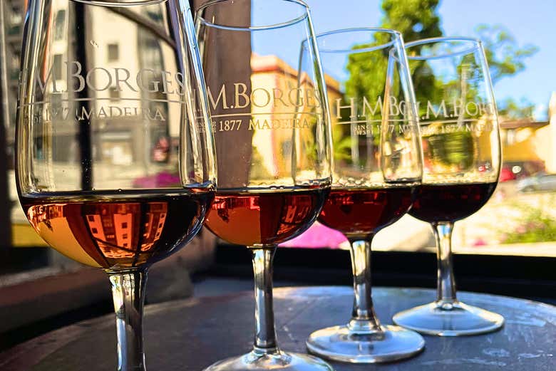 Visita a la bodega HM Borges