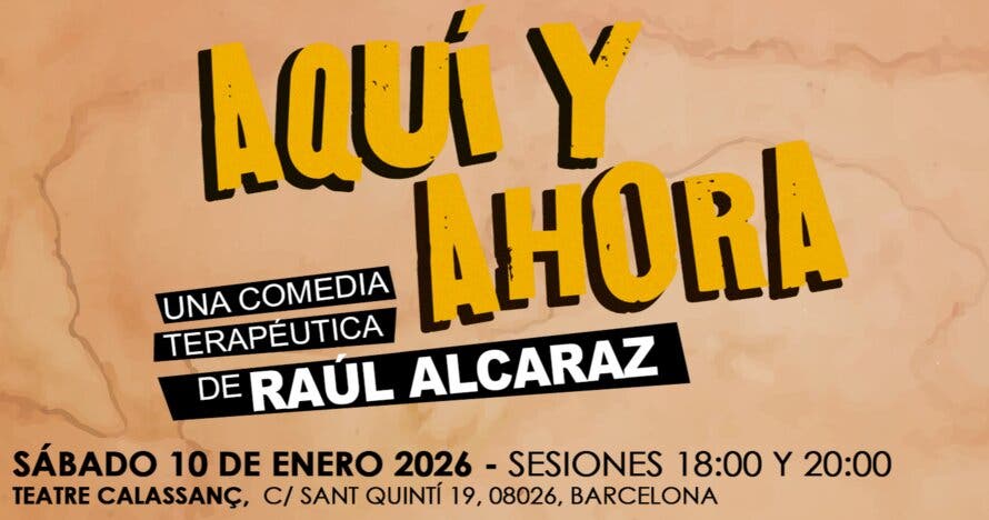 Aqui y ahora BCN (Monólogo cómico terapéutico)