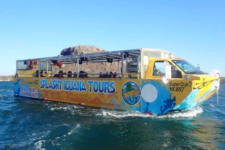 Tour en autobús anfibio por Willemstad