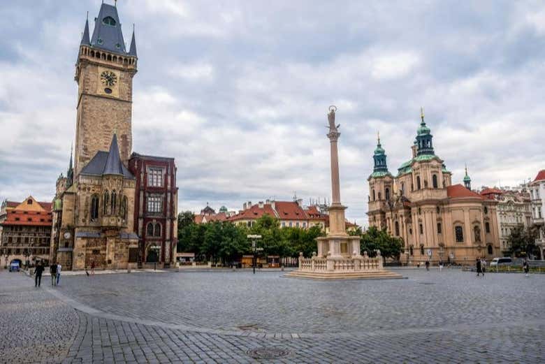 Entrada al Reloj Astronómico de Praga