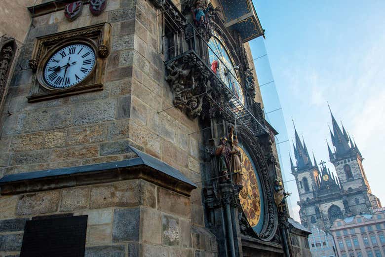 Entrada al Reloj Astronómico de Praga