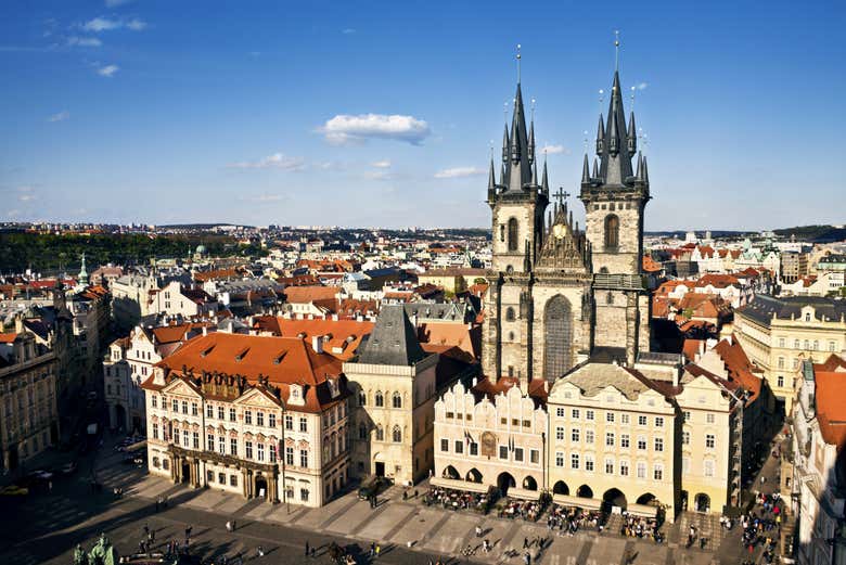 Entrada al Reloj Astronómico de Praga