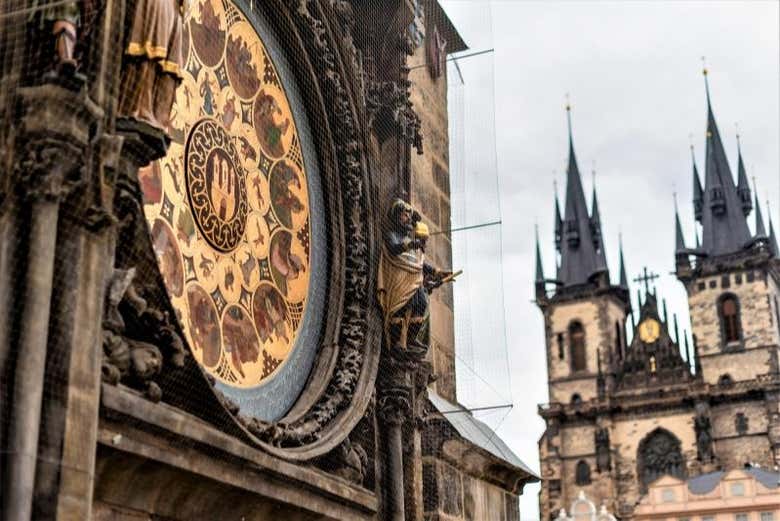 Entrada al Reloj Astronómico de Praga