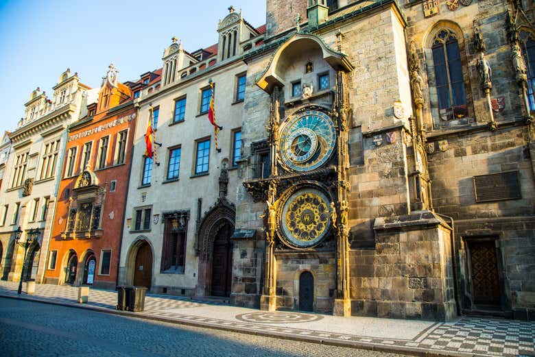 Entrada al Reloj Astronómico de Praga