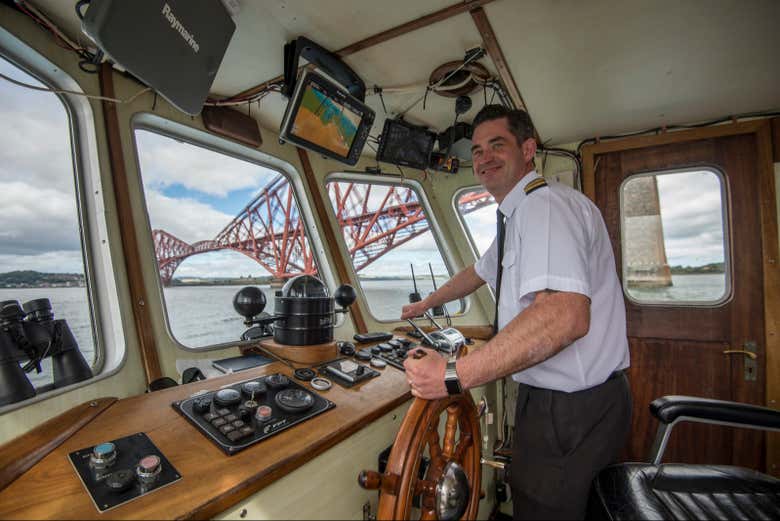 Paseo en barco por los puentes del Forth + Abadía de Inchcolm