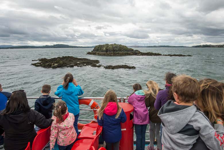 Paseo en barco por los puentes del Forth + Abadía de Inchcolm