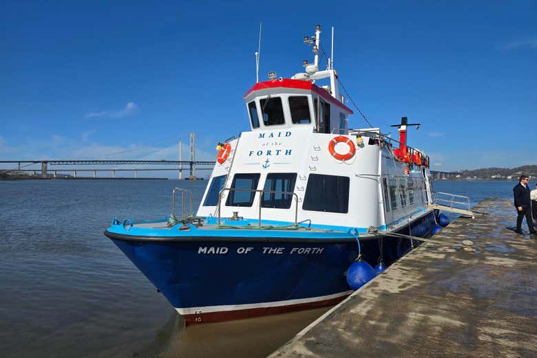 Paseo en barco por los puentes del Forth + Abadía de Inchcolm