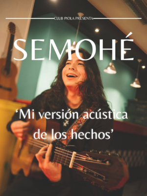 Semohé en Acústico